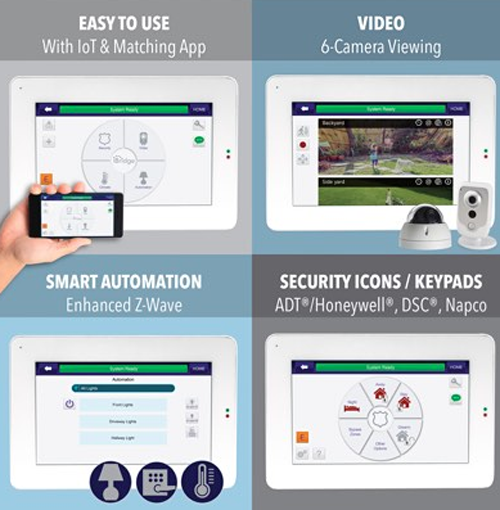 Napco Security presenta su nueva pantalla táctil para controlar todos los dispositivos inteligentes de los smart building.