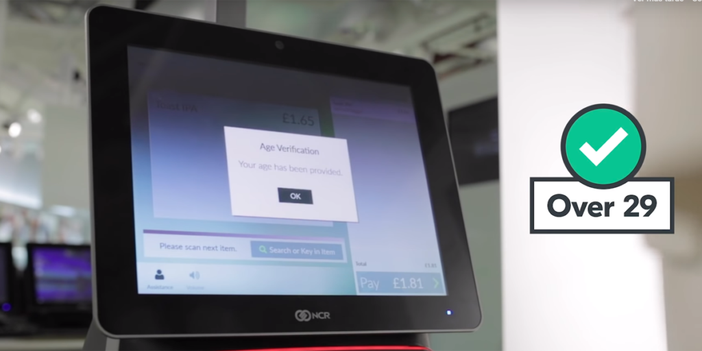 NCR y Yoti integran un sistema en los autoservicios para verificar la edad de los consumidores.