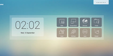 Optoma presenta sus nuevas pantallas táctiles interactivas con conexión a los servicios cloud
