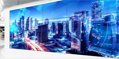 El videowall táctil ShadowSense de Panasonic permite al usuario personalizarlo a sus necesidades