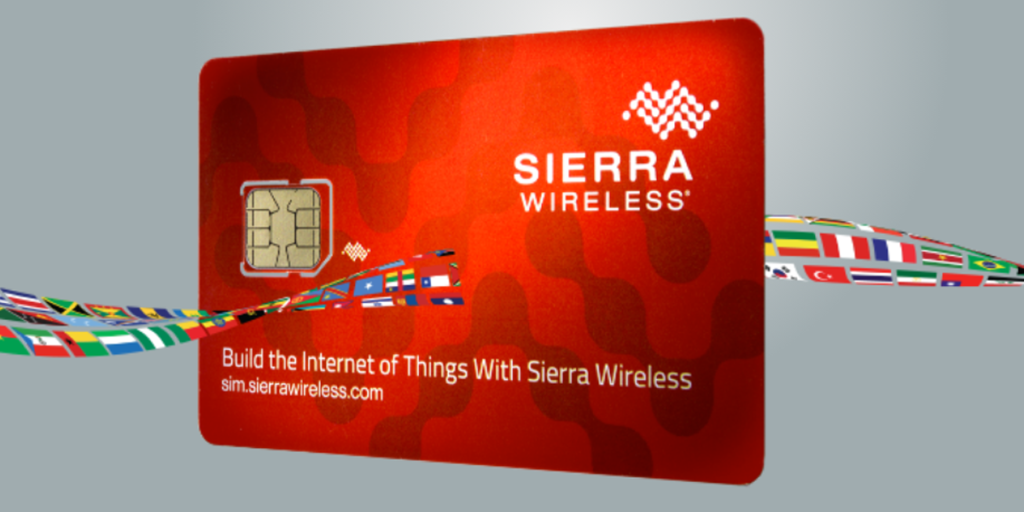 La tarjeta SIM de Sierra Wireless garantiza la conexión a los servicios de seguridad de Arhub.