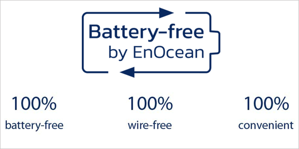 El sello de EnOcean podrán beneficiarse aquellos fabricantes que se adapten a los requisitos de los conmutadores libres de baterías.