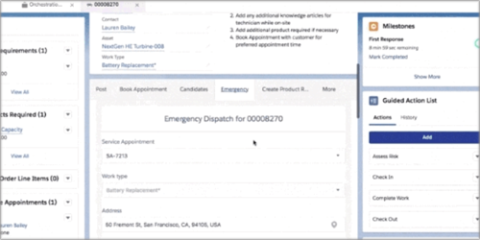 La solución IoT Insights de Salesforce permite a los técnicos detectar fallos en los dispositivos IoT