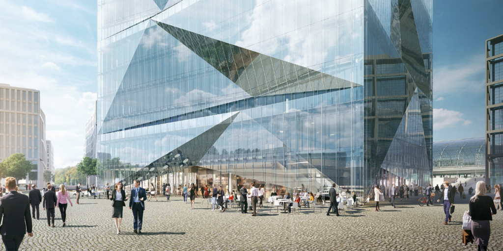 El Cube Berlin es un edificio inteligente de 17.000 metros cuadrados.