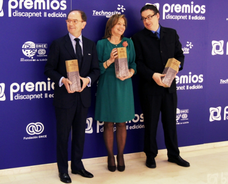 Ganadores de la IV Edición de los Premios Discapnet.
