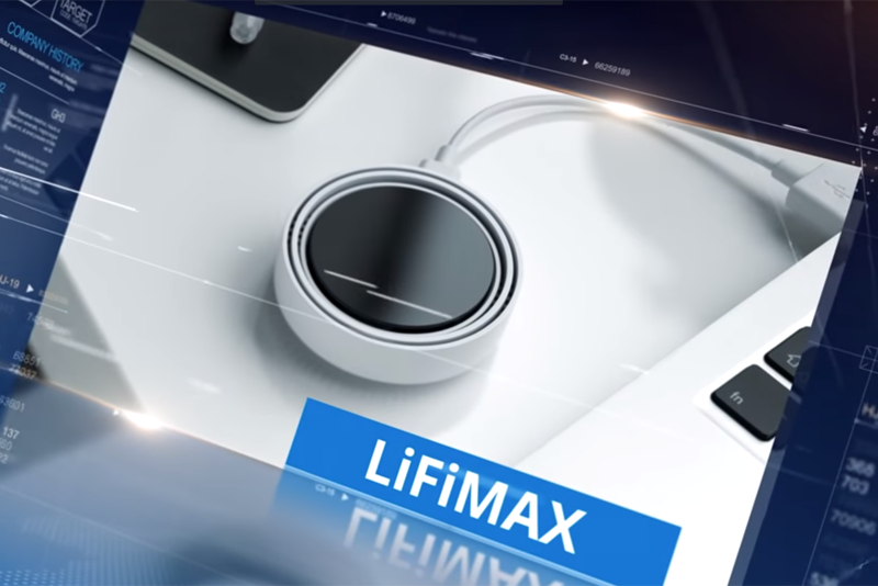 LiFiMAX permite la conexión simultánea de hasta 16 usuarios. 