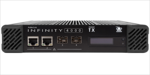 La solución de Adder facilita a las compañías la adopción de 4K con una conexión de fibra de 1Gb y 10Gb