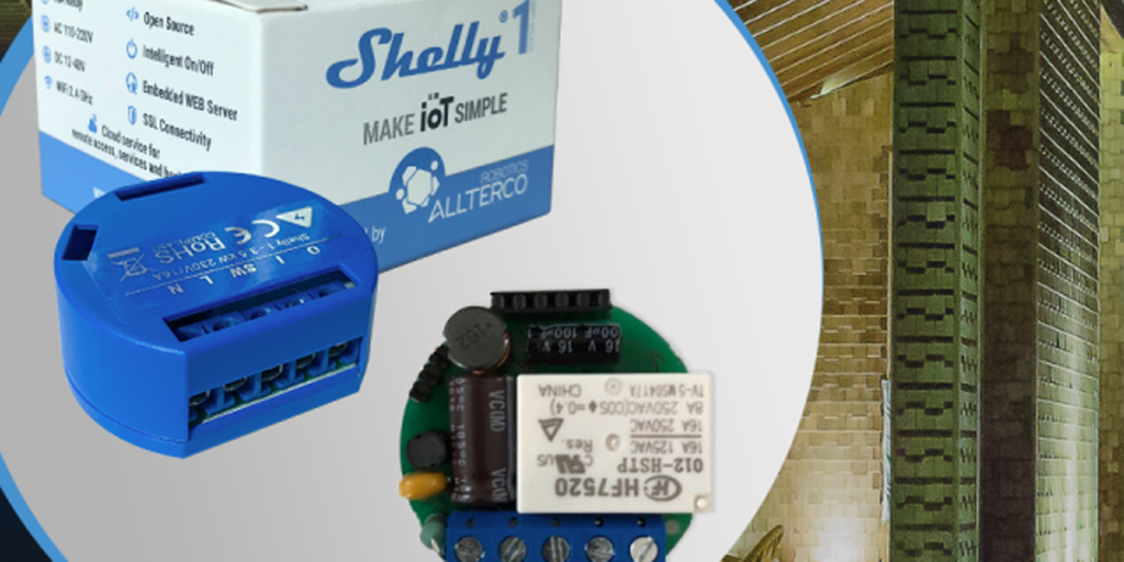 El nuevo conmutador Shelly 1 de Allterco permite gestionar los hoares y oficinas inteligentes desde el teléfono móvil o por control de voz.