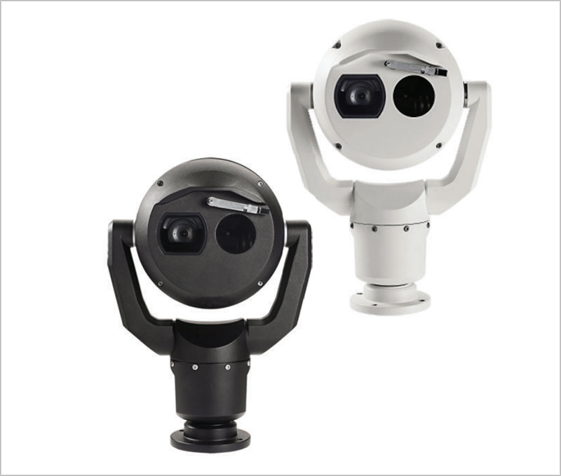 La nueva cámara de videovigilancia de Bosch incorpora visión térmica para ofrecer la máxima seguridad en cualquier circunstancia. 
