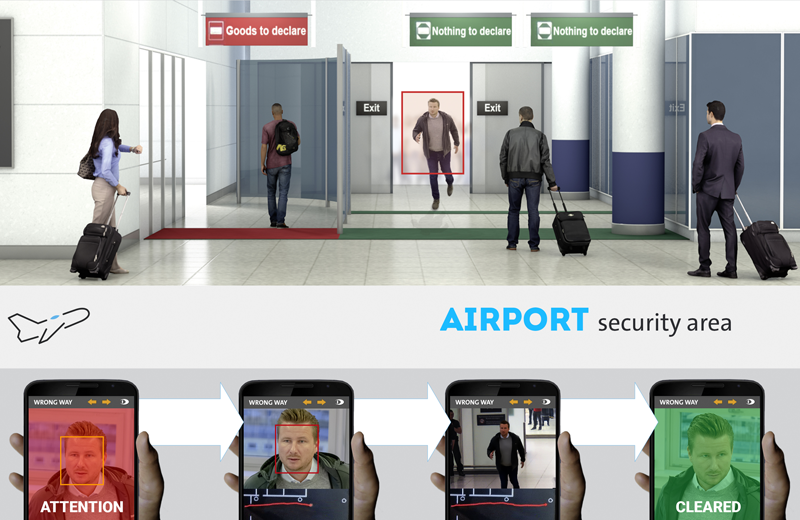 La cámara de seguridad Panomera de Dallmeier utiliza sensores 3D para ubicar, de manera exacta y en tiempo real, a un intruso en las zonas de seguridad del aeropuerto.