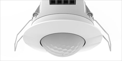 Cobertura de movimiento de 360 grados con los sensores de bajo consumo de Dinuy