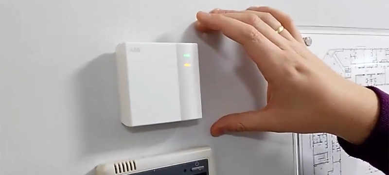 Los detectores de calidad del aire dan información sobre la temperatura, el CO2 y la humedad de cada una de las habitaciones.