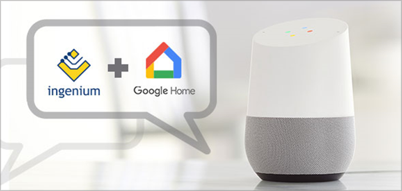 Los clientes de los productos Ingenium no tendrán que actualizar sus instalaciones domóticas para utilizar este servicio de Google Home.