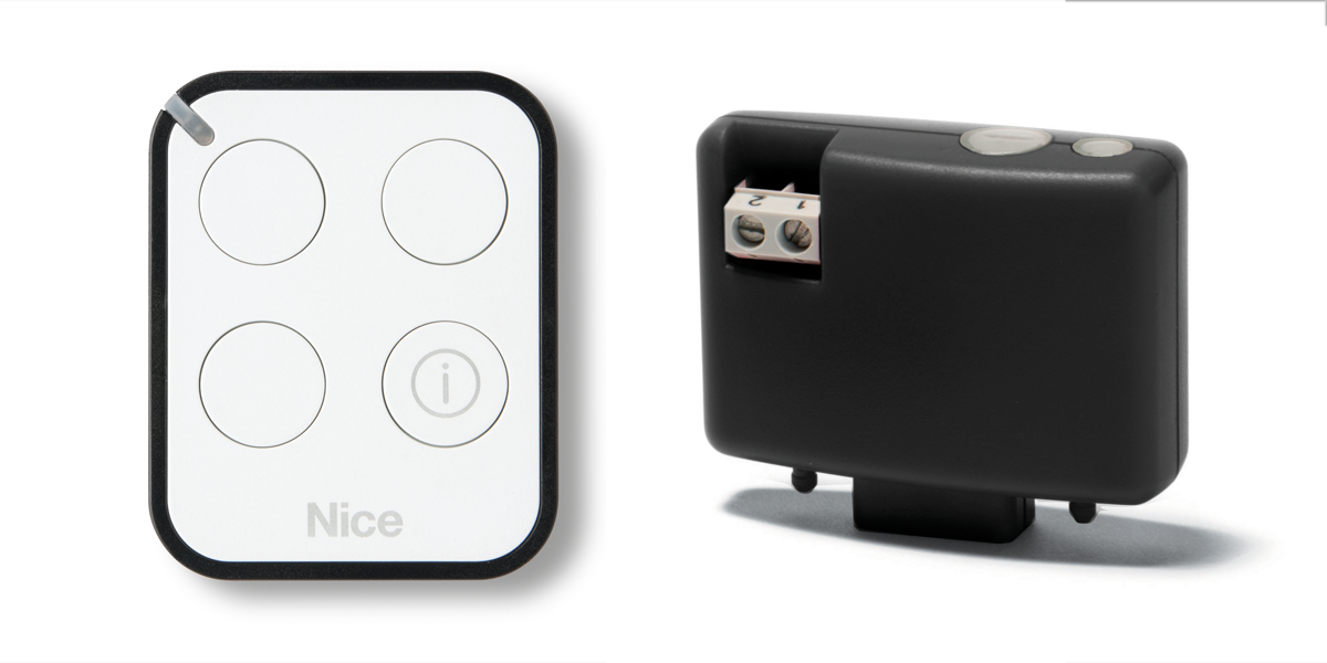 Nice complementa su mando para puertas de garaje con la tecnología NFC •  CASADOMO