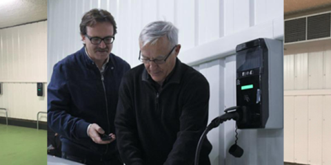 El Parking de Brujas de Valencia dispone de cargadores inteligentes con conexión Ethernet para los vehículos eléctricos