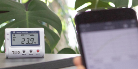 Los sensores de humedad y temperatura de TandD utilizan los servicios en la nube para el acceso remoto