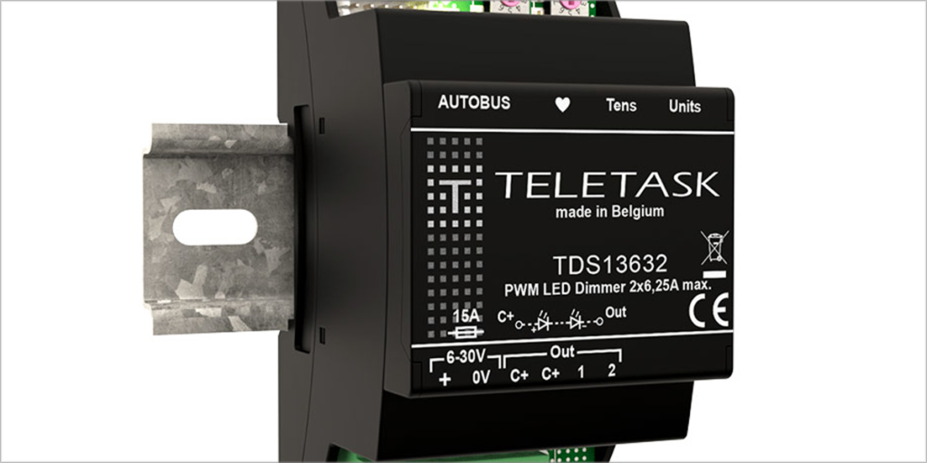 Los atenuadores de iluminación Led de Teletask ofrecen una atenuación suave en los diferentes grados de intensidad lumínica.