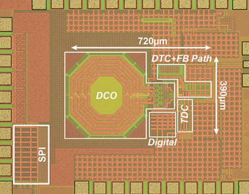 Los científicos Tokyo Tech han desarrollado un sintetizador de frecuencia digital PLL para alargar la vida de las baterías con un bajo consumo de energía. 