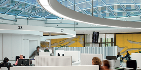 Alemania dispone del primer Ayuntamiento de energía neta con ayuda de la iluminación de Zumtobel