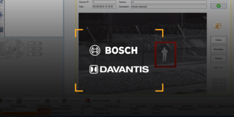 El sistema de seguridad perimetral de Davantis es compatible con los equipos VMS de Bosch y UltraView
