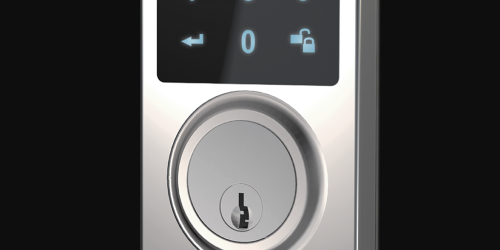 La cerradura inteligente de Delaney dispone de tres modos de entrada: pantalla táctil, aplicación del teléfono móvil y con la llave tradicional.