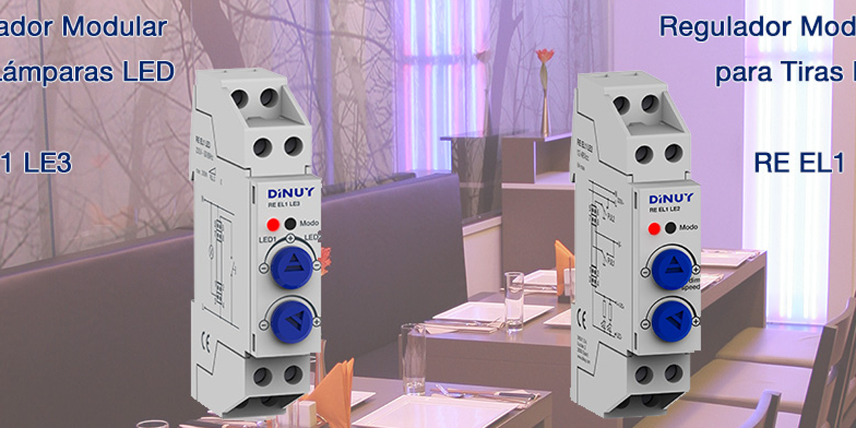 Regulador de intensidad para lamparas LED Dimables Dinuy