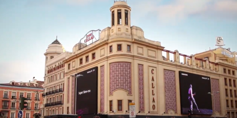 Callao City Lights en Madrid estrena nuevas pantallas Led de gran formato y alta resolución