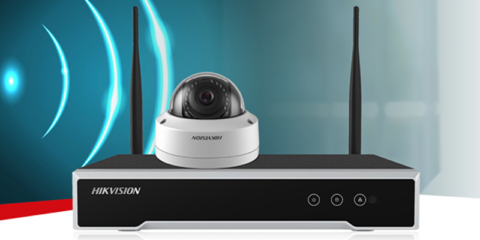 La gama Wi-Fi de Hikvision Professional proporciona un sistema de seguridad completamente inalámbrico