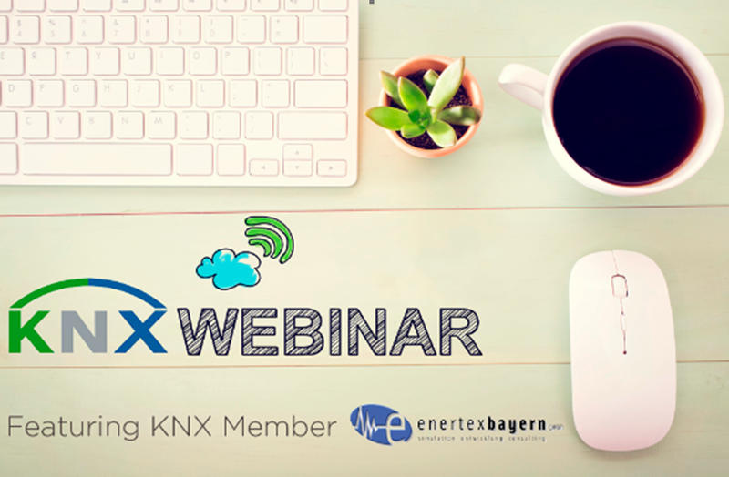 KNX anuncia un webinar sobre las soluciones de seguridad KNX.
