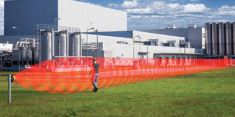 La seguridad perimetral a través de sensores basados en microondas y conexión PoE