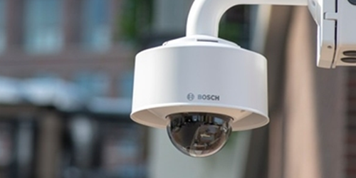 La nueva gama de cámaras de videovigilancia Flexidome de Bosch permite la configuración inalámbrica.