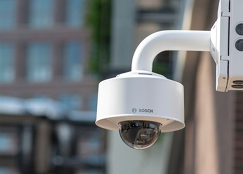 La nueva gama de cámaras de videovigilancia Flexidome de Bosch permite la configuración inalámbrica.