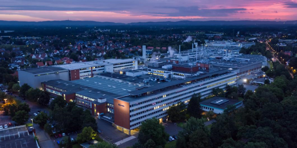 Fabrica de Mohn Media Mohndruck GmbH donde se ha implementado el sistema contraincendios de Bosch.