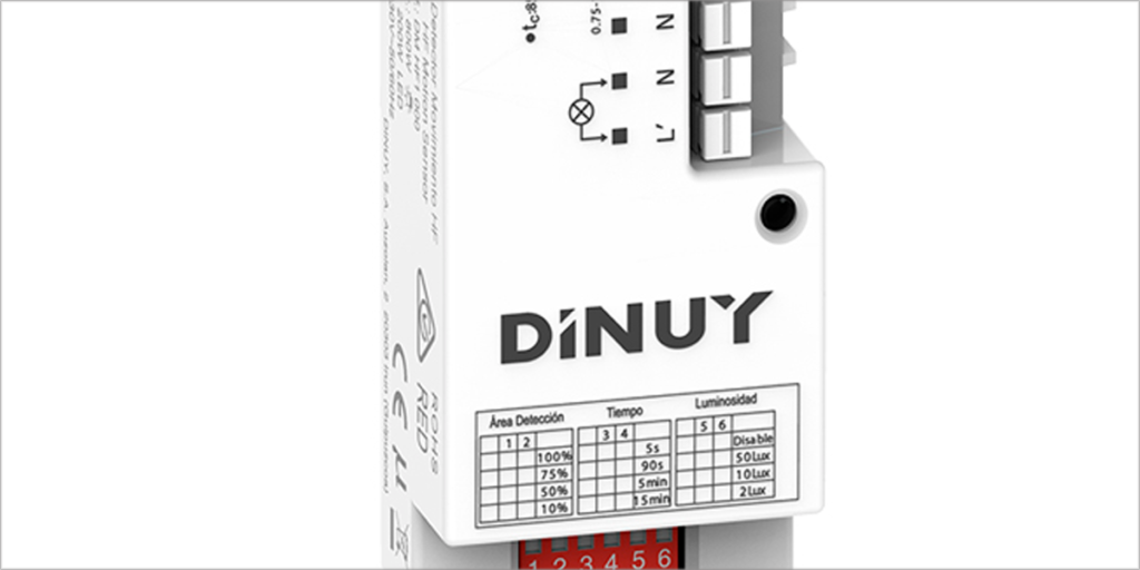 Detector de movimiento de Dinuy.