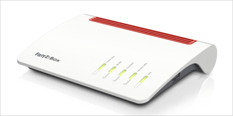 El router Fritz!Box 7590 es compatible con las conexiones de telefonía analógicas y red de malla