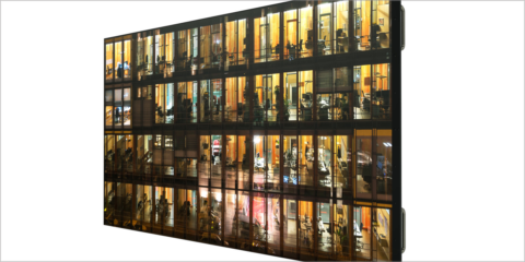 Nuevos videowalls ultrafinos con conexiones inalámbricas para enviar contenido multimedia