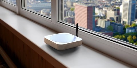 El punto de acceso Helium Hotspot permite a los usuarios generar una red de datos inalámbrica