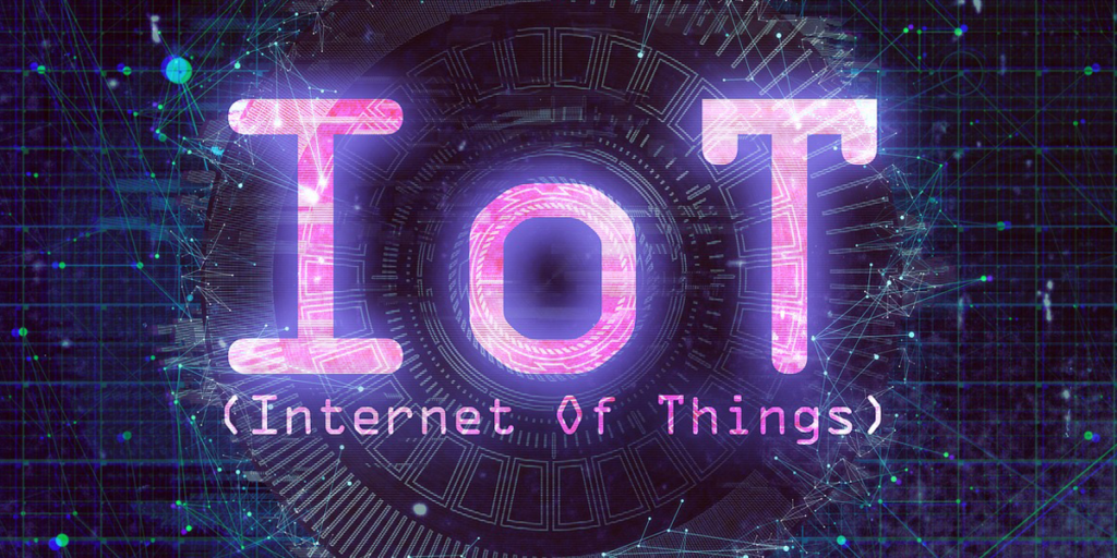 Imagen con la palabra IoT escrita.