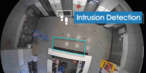 Cámaras de videovigilancia con visión ojo de pez y tecnología Smart 360 VCA para la seguridad en espacios amplios