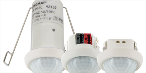 La nueva gama de detectores de presencia Pico ofrecen un tamaño compacto de 33 mm y 27 mm