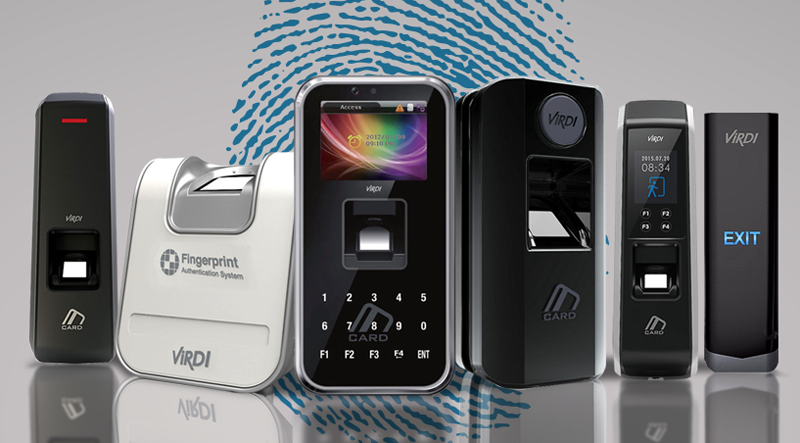 Gama de productos biométricos Virdi.