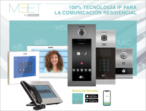 Gama de productos MEET de Fermax.