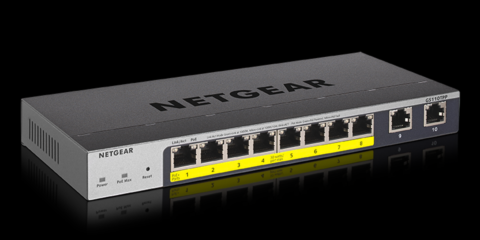 Las pymes disponen en el mercado de un conmutador de 10 puertos con gestión remota basada en la nube
