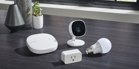 La nueva cámara SmartThing proporciona una máxima seguridad con ayuda de las bombillas inteligentes