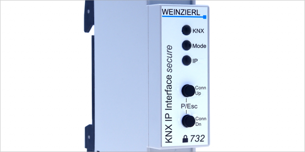 KNX IP Interface 732 secure de Weinzierl.