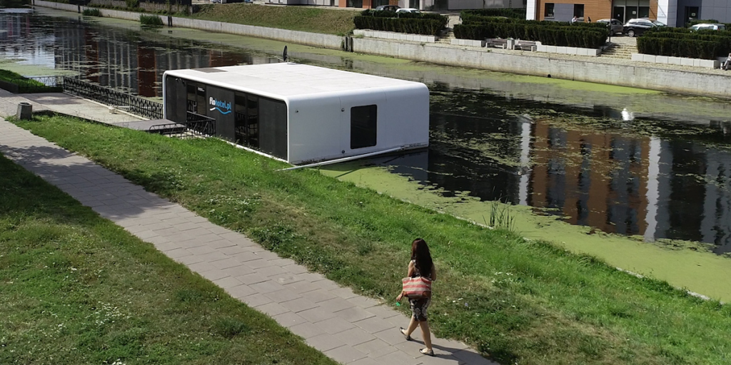 El apartamento flotante inteligente de ABB en Polonia.