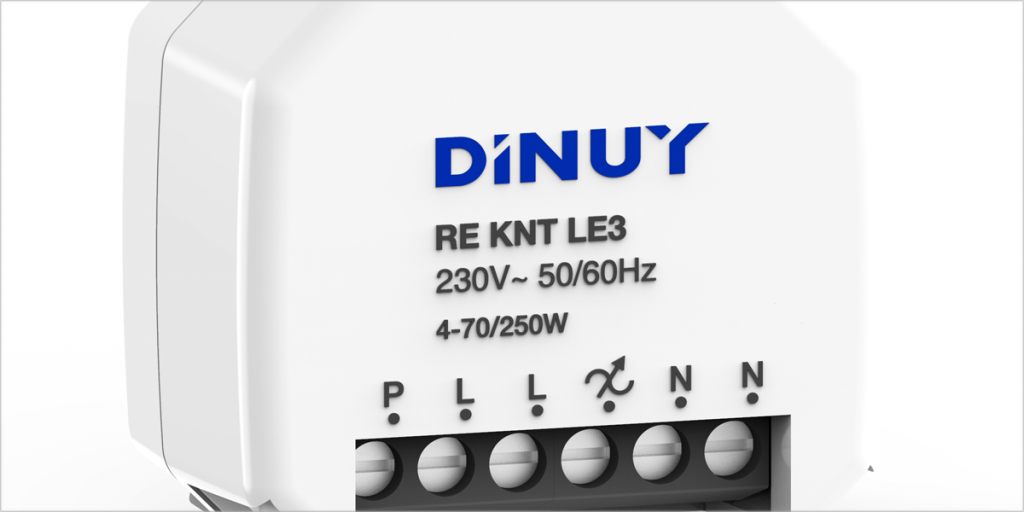 Actuador de regulación KNX de Dinuy.