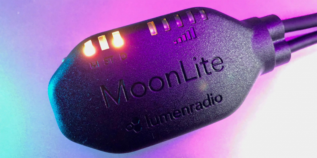 Dispositivo MoonLite de LumenRadio.