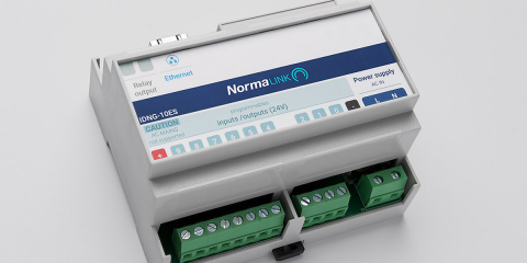 El módulo de entrada/salida de Normagrup permite la integración de elementos externos en Normalink