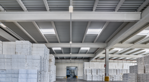 Interior de la nave ICT Zaragoza.